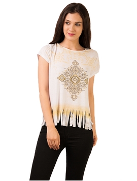 Tricou Cu Franjuri 